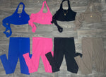 "Back At It" Halter Top Leggings Set